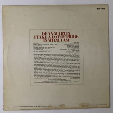 Dean Martin ‎– I Take A Lot Of Pride In What I Am