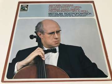 Dvorák, Saint-Saëns / Mstislav Rostropovich, Royal Philharmonic Orchestra, Sir Adrian Boult / Philharmonia Orchestra, Sir Malcolm Sargent – Cellokonzert Op. 104 / Cellokonzert Op. 33