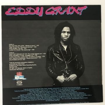 Eddy Grant – Can't Get Enough = No Consigo Bastante De Ti