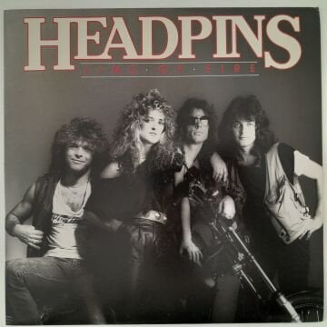 Headpins ‎– Line Of Fire (Color changing vinly)