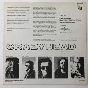Crazyhead – Baby Turpentine
